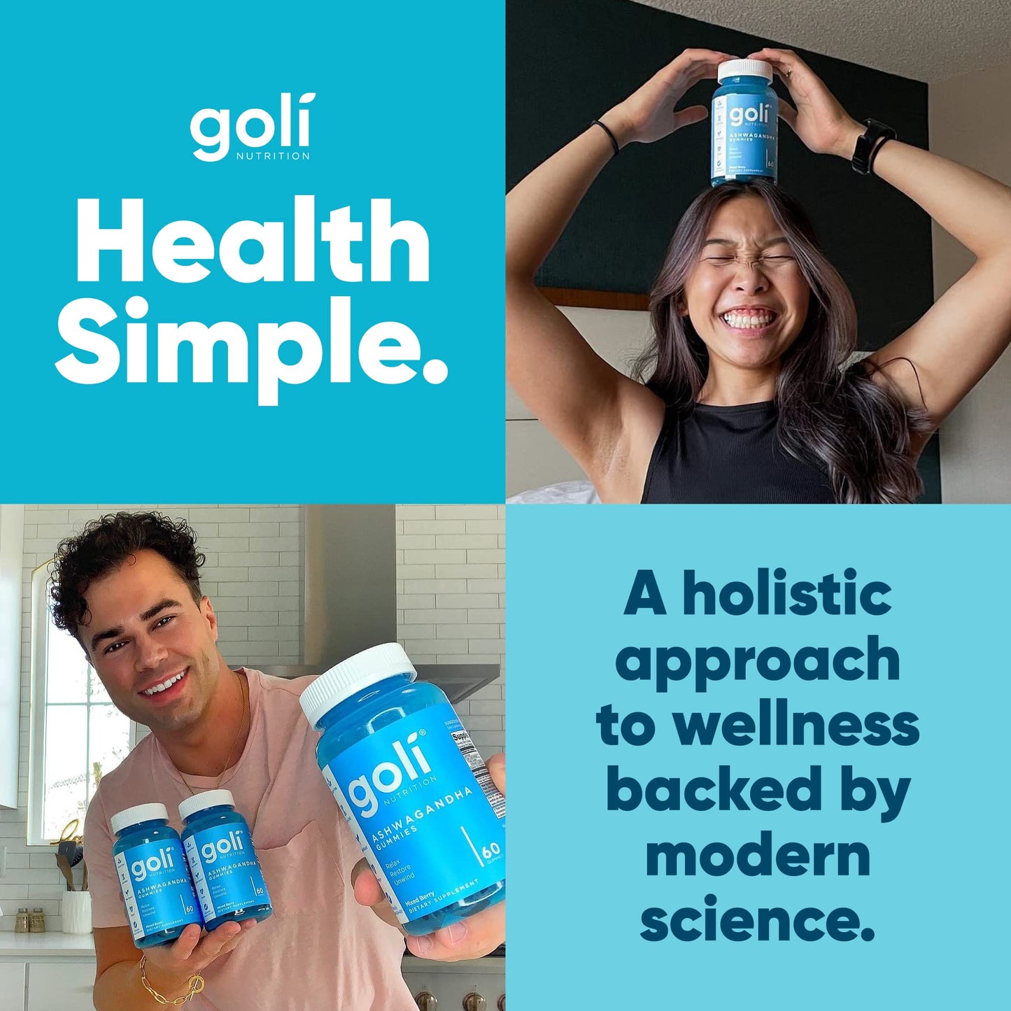 Goli Ashwagandha & Vitamin D Gummies