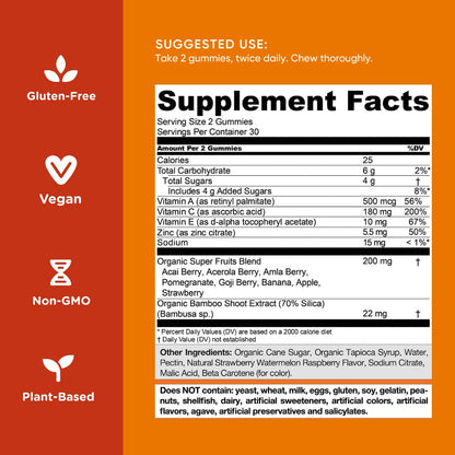 Goli SuperFruits Beauty Gummies — Collagen & Vitamin C, 60ct