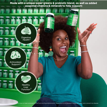 Goli Supergreens Gummies with Probiotics – 5 Pack | 300 Gummies - Calm Era