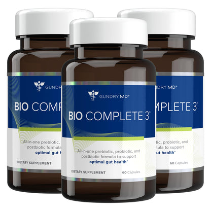 Gundry MD Bio Complete 3 – Prebiotic, Probiotic & Postbiotic 90-Day Supply