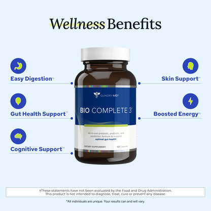 Gundry MD Bio Complete 3 – Prebiotic, Probiotic & Postbiotic 30-Day Supply
