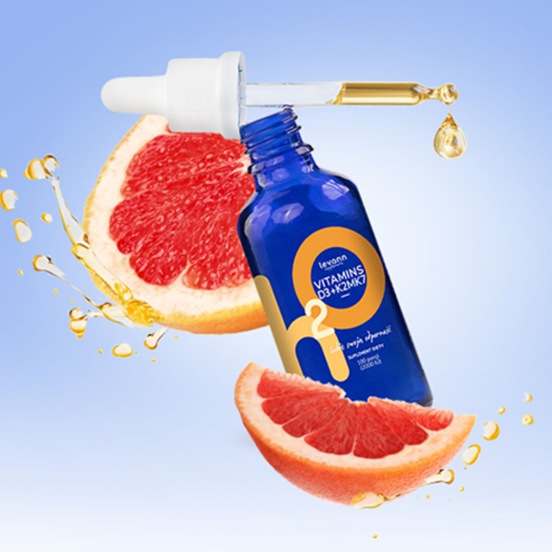 Vesa Beauty H2O Vitamin D3 + K2 MK7 Drops, 50ml