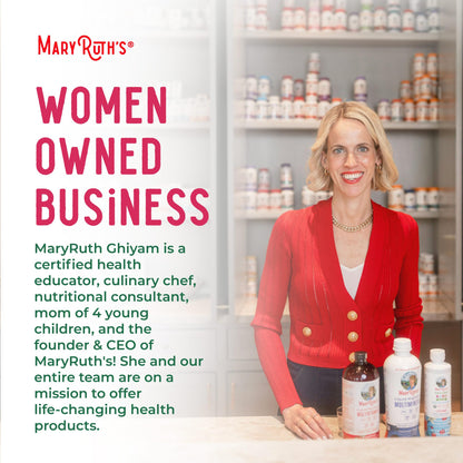 MaryRuth Organics Liquid Multivitamin + Lustriva Hair Growth for Women