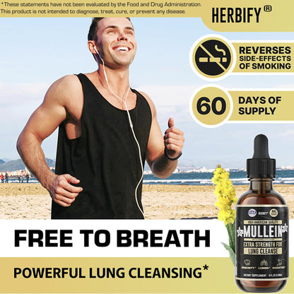 Herbify Mullein Drops – Vanilla 4oz