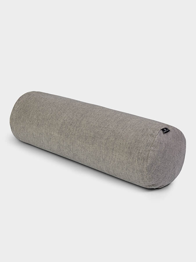 Yoga Studio Organic Buckwheat Two Toned Meditation Bolster