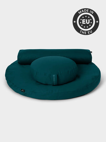 Yoga Studio EU Zabuton Meditation Kit — Zafu & Pranayama Bolster