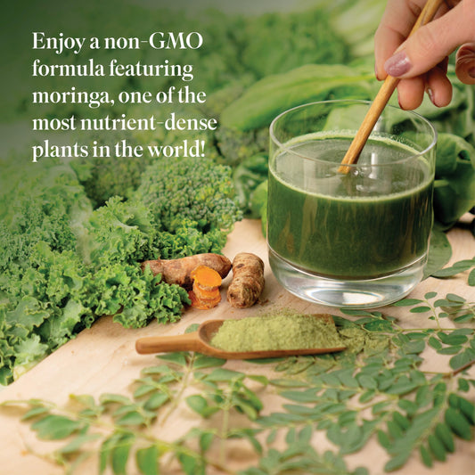 Isagenix Moringa Greens Powder 300g | 30 Servings | Non-GMO