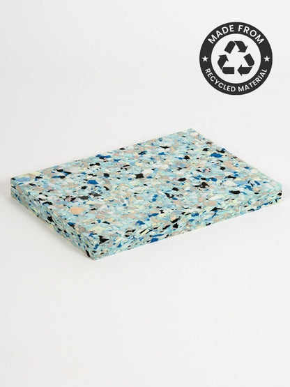 Yoga Studio 1 Inch Chip Foam Half Yoga Block (30x20x2.5cm)
