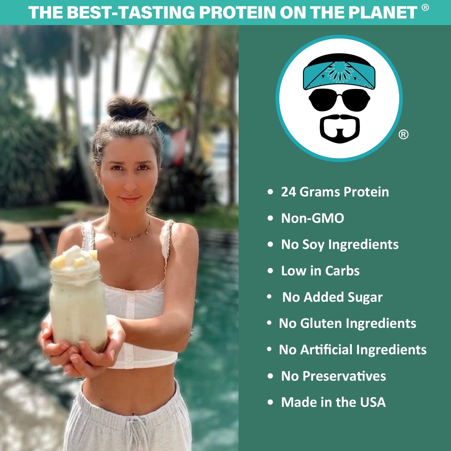 JAYROBB Unflavored Egg White Protein – 5lb | 24g Protein per Serving