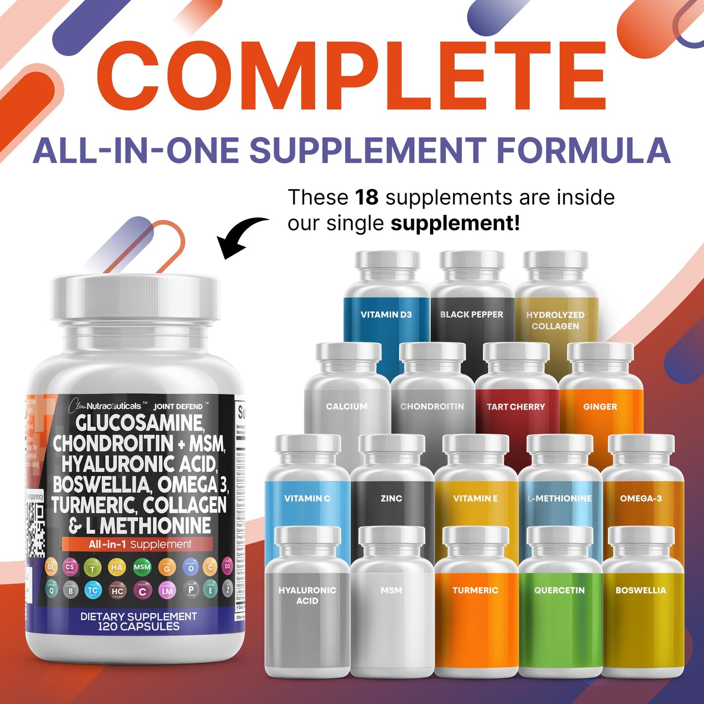 Clean Nutraceuticals Joint Defend 15-in-1 – 2 Pack