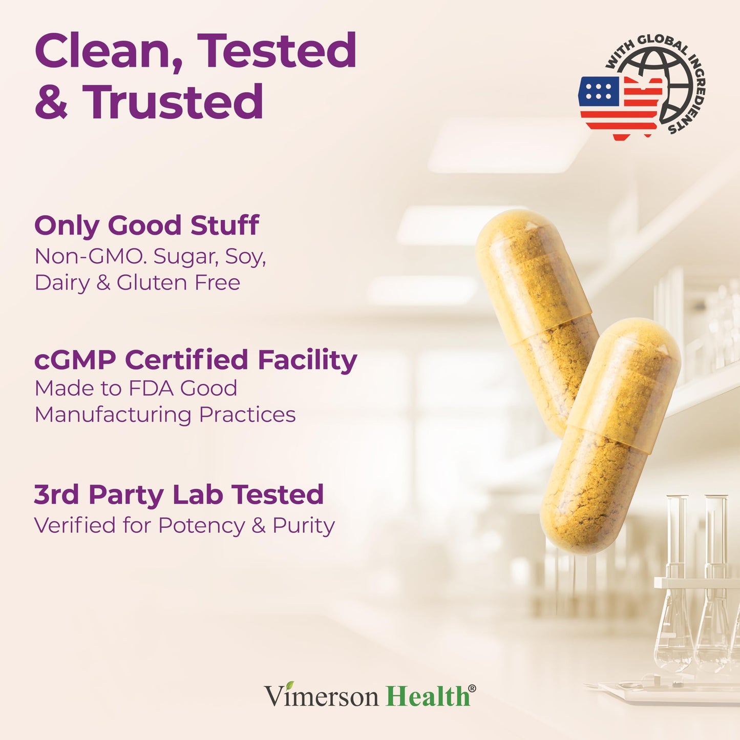 Vimerson Health Saffron Supplement – Turmeric, Cinnamon & Cardamom | 2-Pack