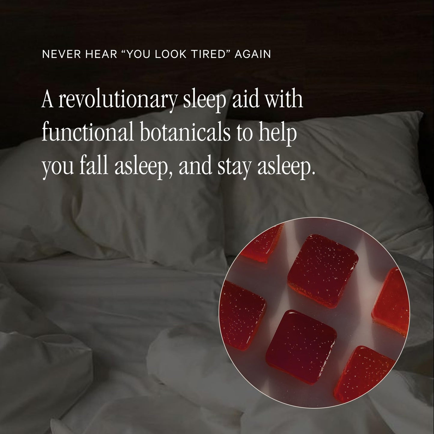 Juna Nightcap Sleep Gummies – Sugar-Free, Low-Dose Melatonin 30 Servings