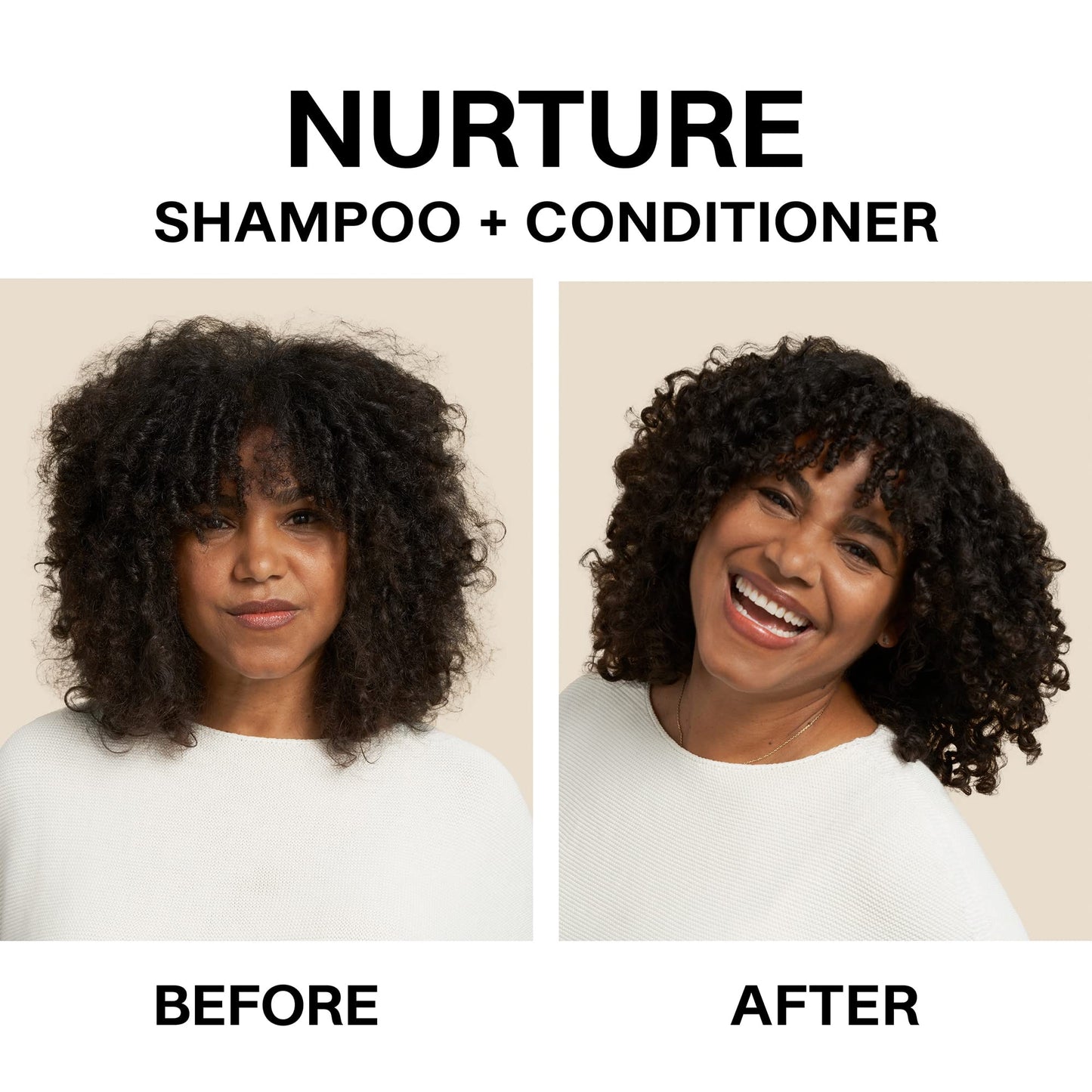 JVN NURTURE Hydrating Conditioner – Detangles & Softens All Hair Types