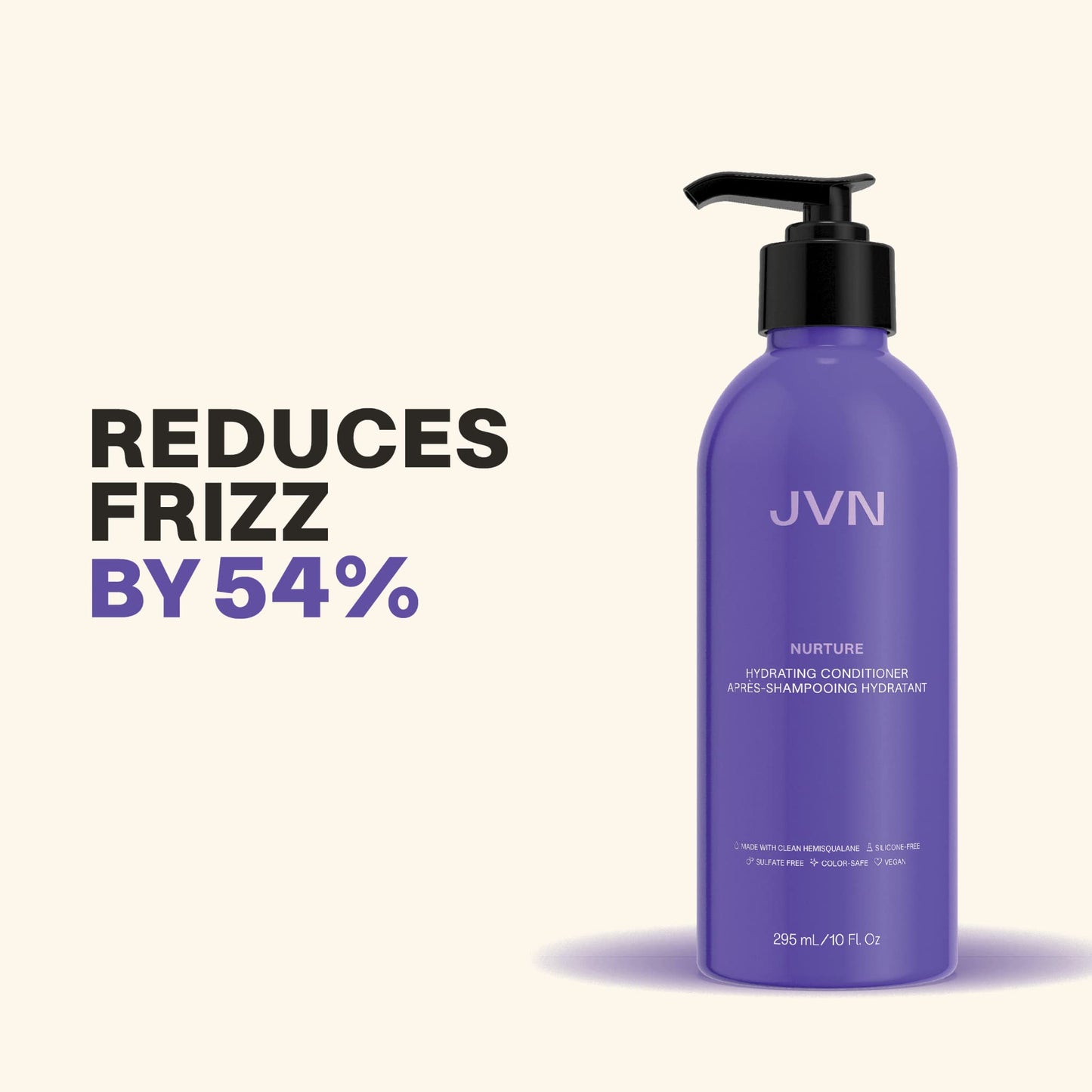 JVN NURTURE Hydrating Conditioner – Detangles & Softens All Hair Types