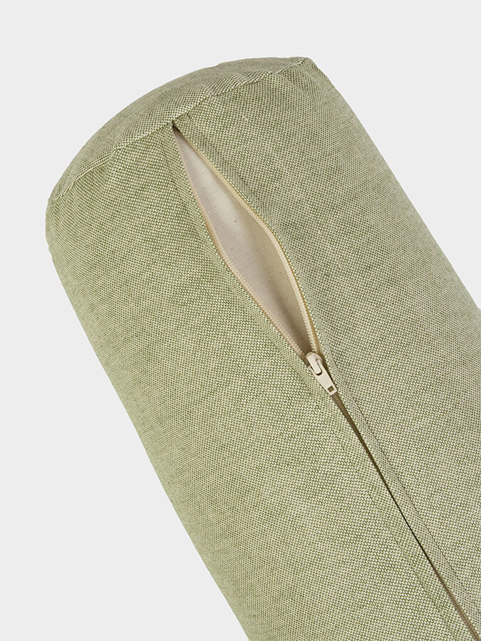Yoga Studio Organic Buckwheat Two Toned Meditation Bolster