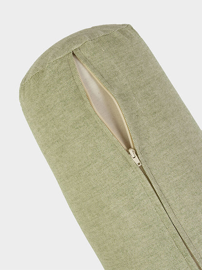 Yoga Studio Organic Buckwheat Two Toned Meditation Bolster