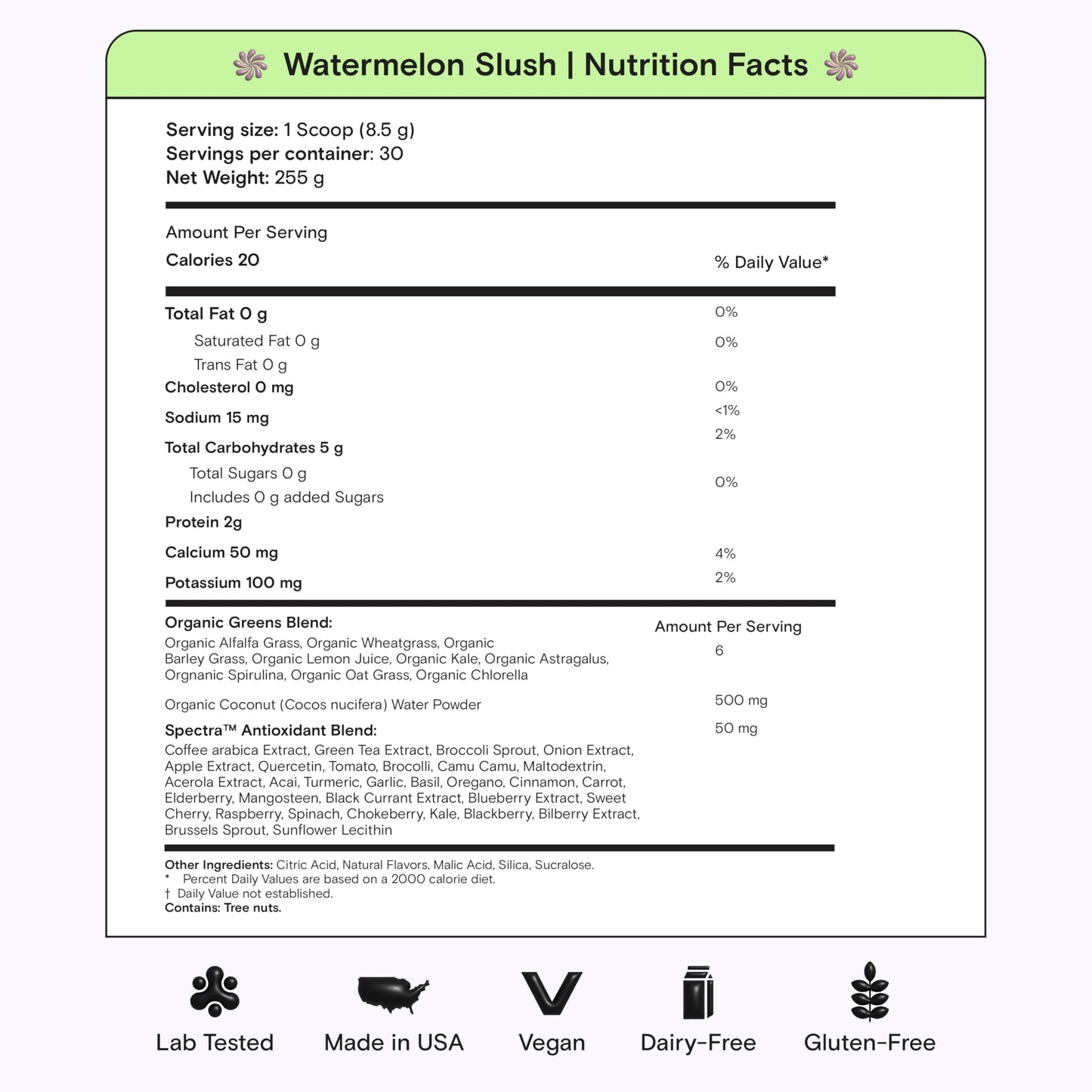 Kiala Nutrition Super Greens – Organic Greens Powder with Spirulina & Chlorella and Spectra Blend (Gluten Free, Vegan)