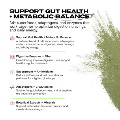 Kiala Nutrition Super Greens – Organic Greens Powder with Spirulina & Chlorella and Spectra Blend (Gluten Free, Vegan)