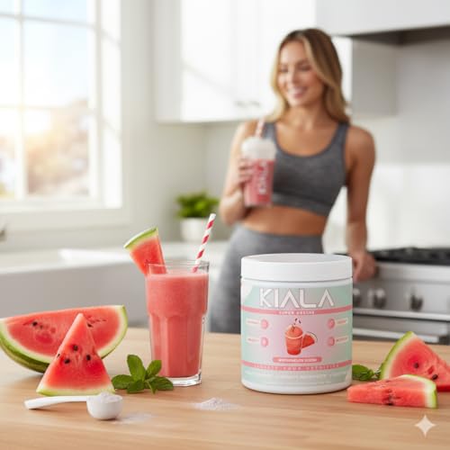 Kiala Nutrition Super Greens – Organic Greens Powder with Spirulina & Chlorella and Spectra Blend (Gluten Free, Vegan)