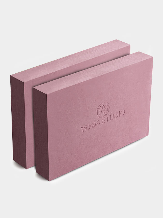 Yoga Studio High-Density EVA Yoga Blocks — Twin Pack