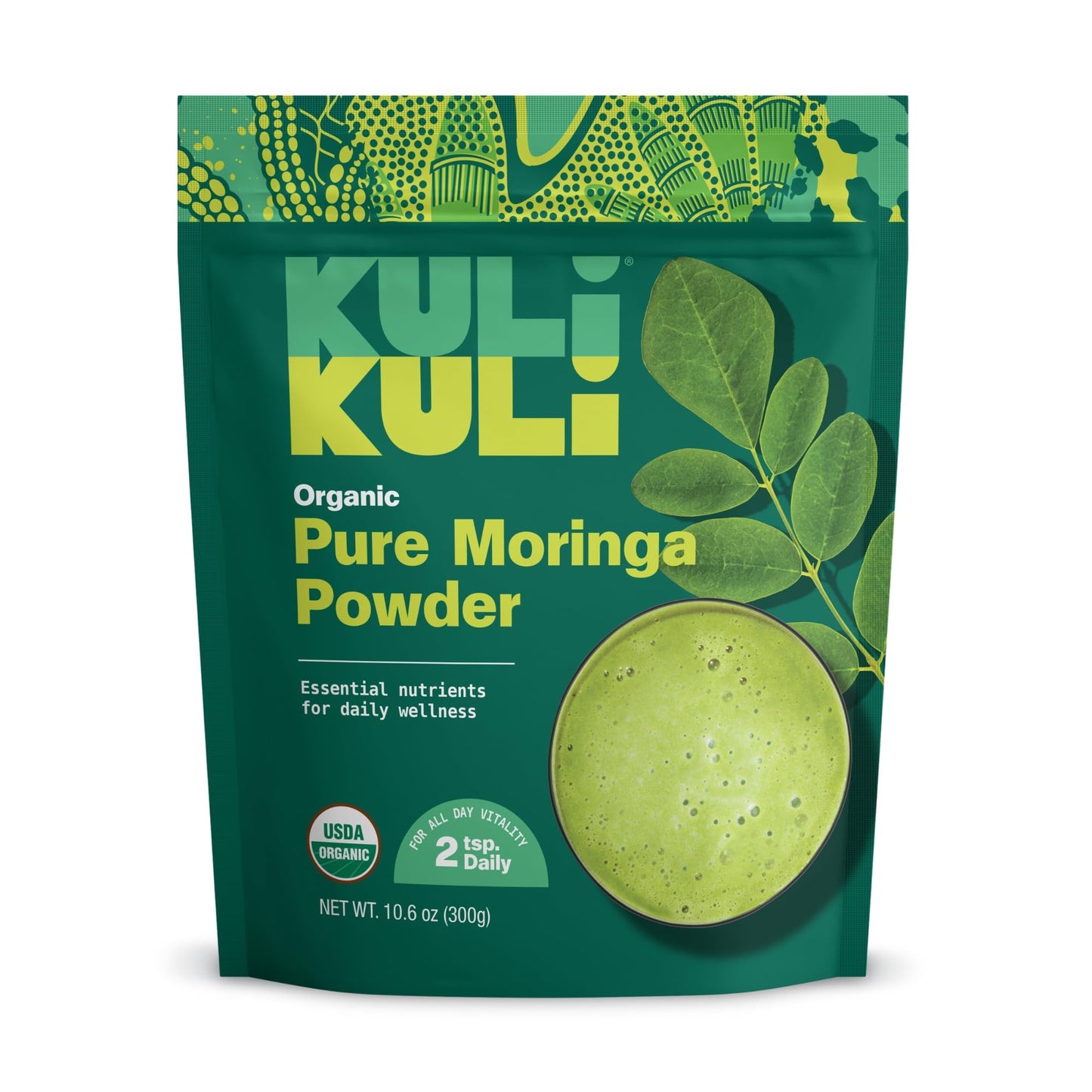 Kuli Kuli Organic Moringa Powder 300g | USDA Certified Non-GMO