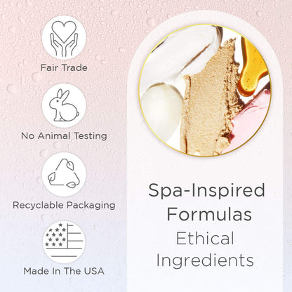 LaLicious Sugar Peppermint Whipped Sugar Scrub – Exfoliating Body & Foot Care, 16 oz