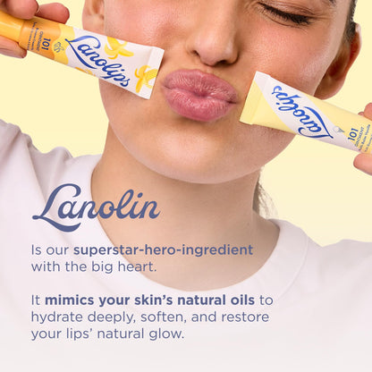 Lanolips 101 Ointment — Glazed Donut, Multipurpose Lip Balm, 0.52oz