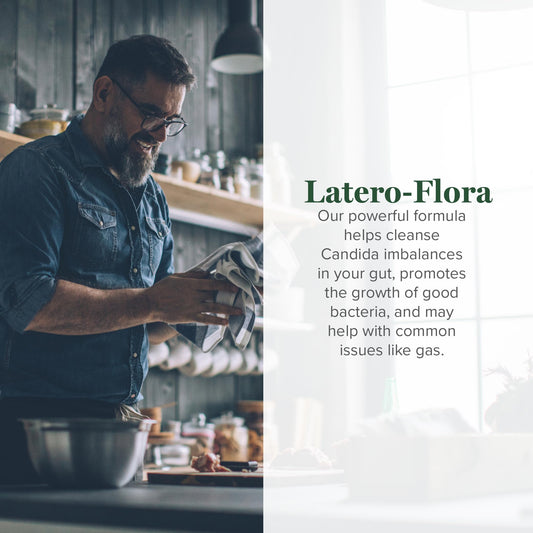 Latero-Flora Probiotic 60 Count by Global Healing Center