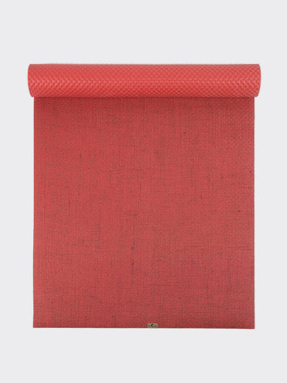 ecoYoga Extra Long Jute Yoga Mat 4mm