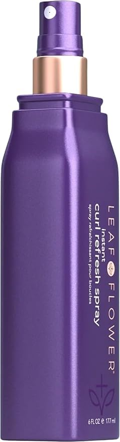 Leaf & Flower Instant Curl Refresh Spray — Alcohol-Free, 6oz