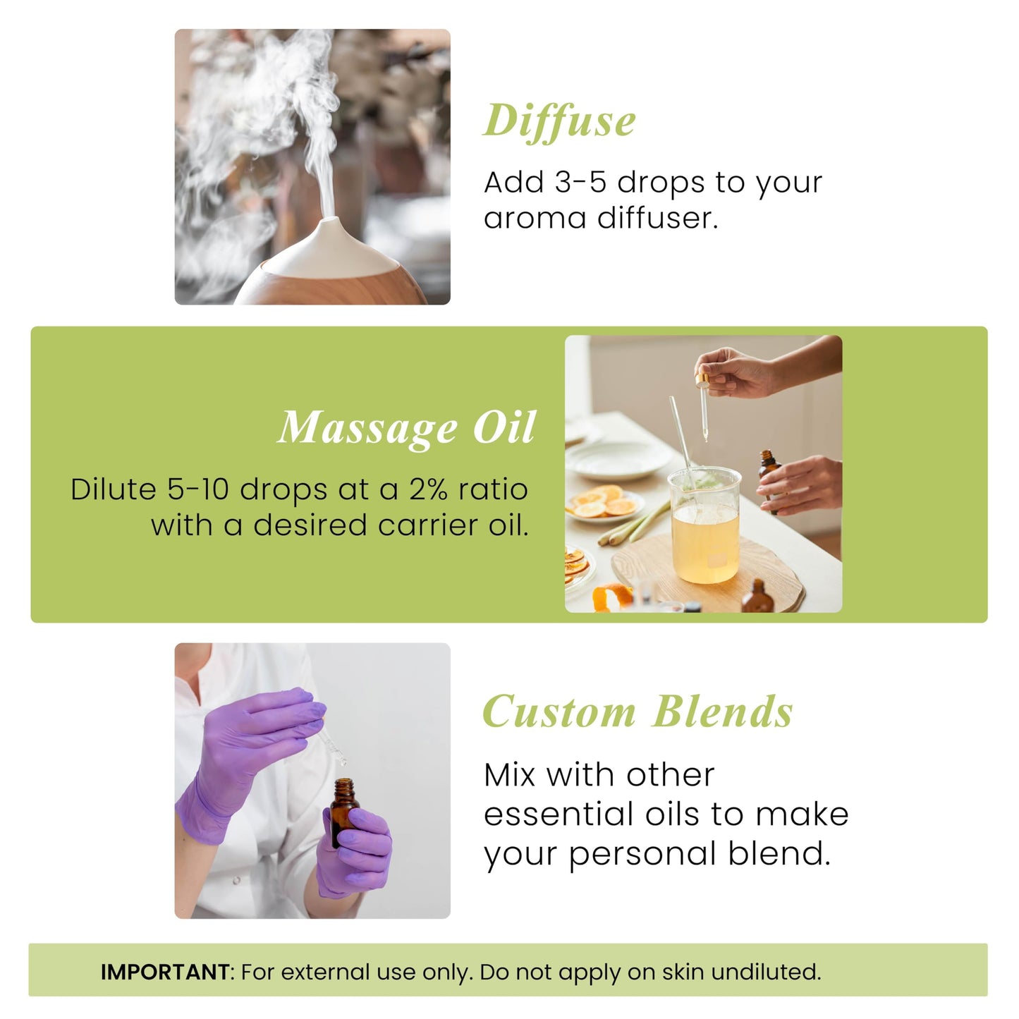 Handcraft Blends Lemongrass Essential Oil 30ml