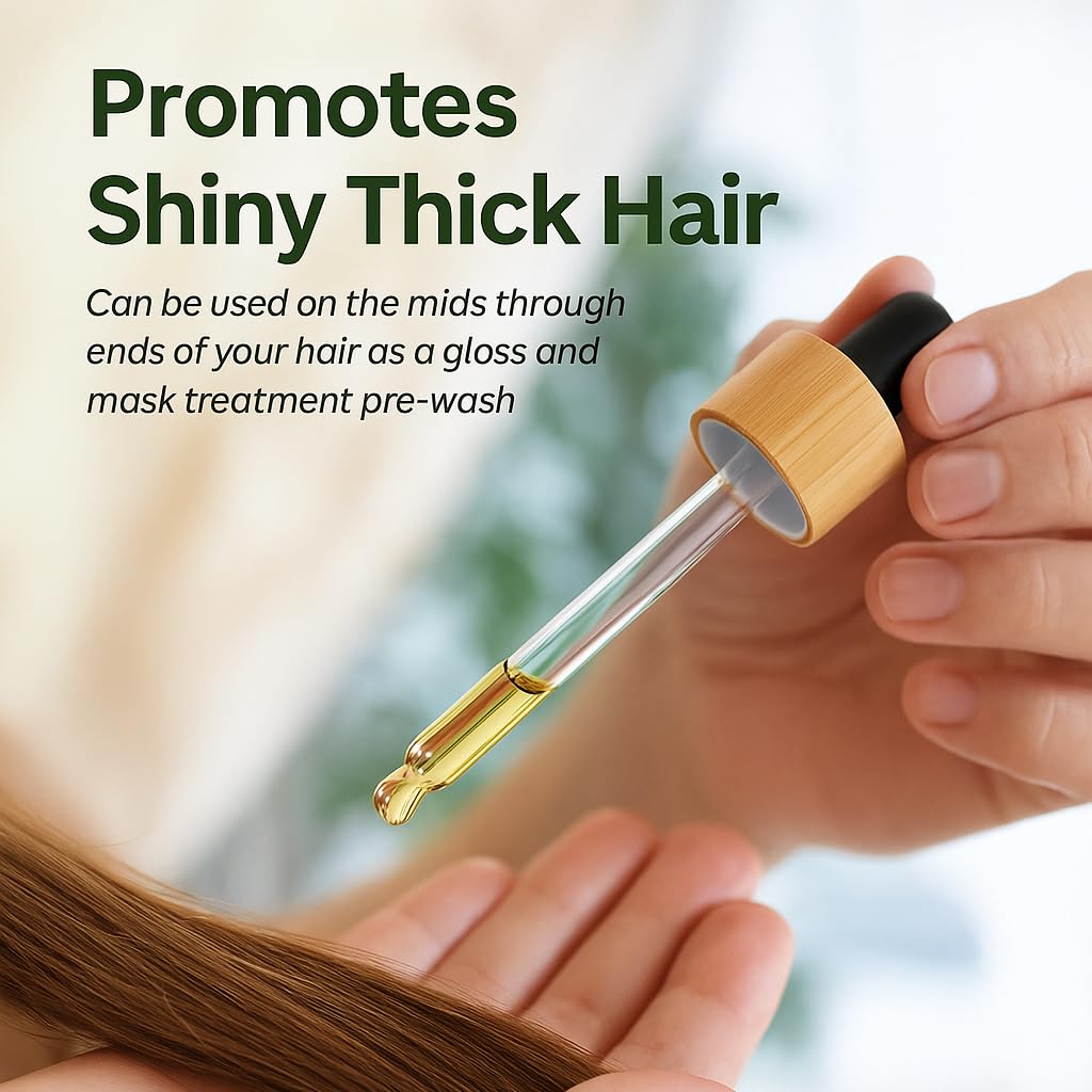 Lia Organics Hair Growth Oil – Organic, Vegan, Cruelty-Free