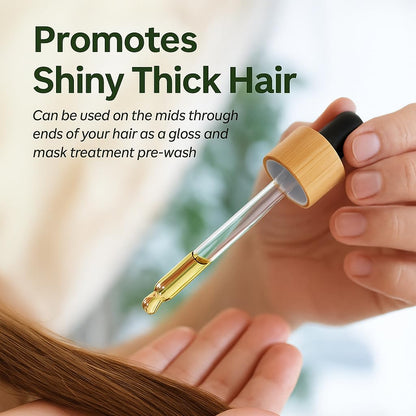 Lia Organics Hair Growth Oil – Organic, Vegan, Cruelty-Free