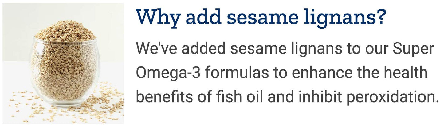 Life Extension Super Omega-3 – Sesame Lignans & Olive Extract | 360 Softgels × 2
