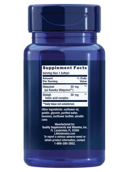 Life Extension Super Ubiquinol CoQ10 with Enhanced Mitochondrial Support – 50 mg, Non-GMO, Gluten-Free, 100 Softgels