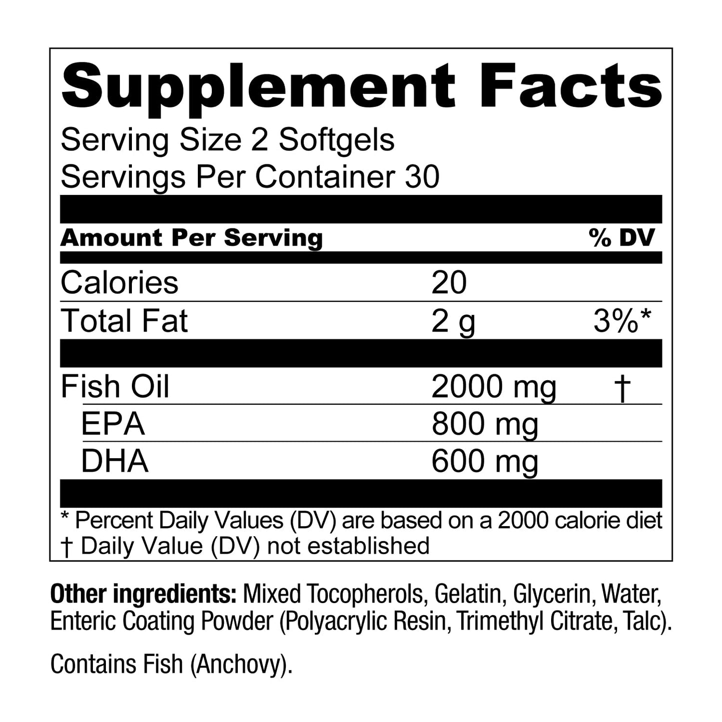 Live Conscious OmegaWell Fish Oil 800mg EPA 600mg DHA 2-Pack