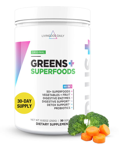 Livingood Daily Greens & Superfood Powder — Original, 30 Servings