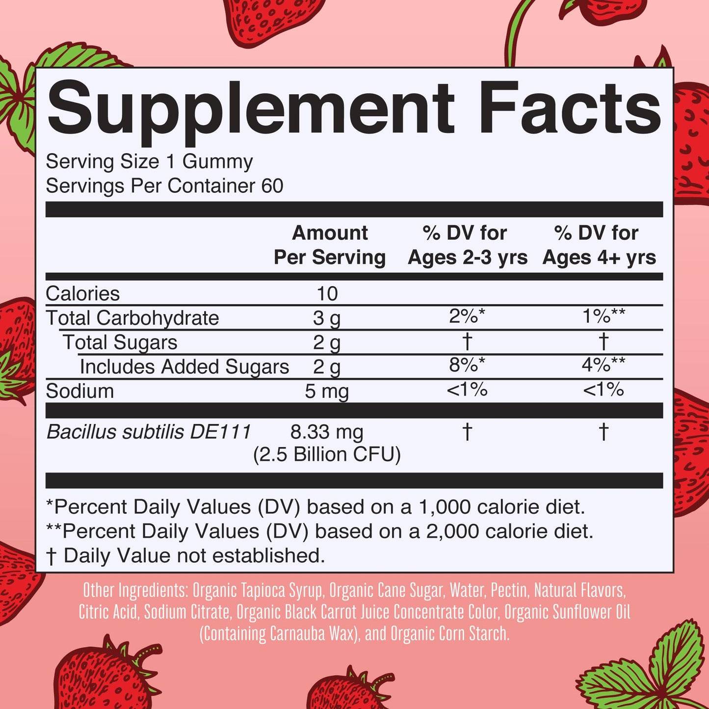 MaryRuth Organics Kids Probiotics Gummies – Digestive Health | 60 Count