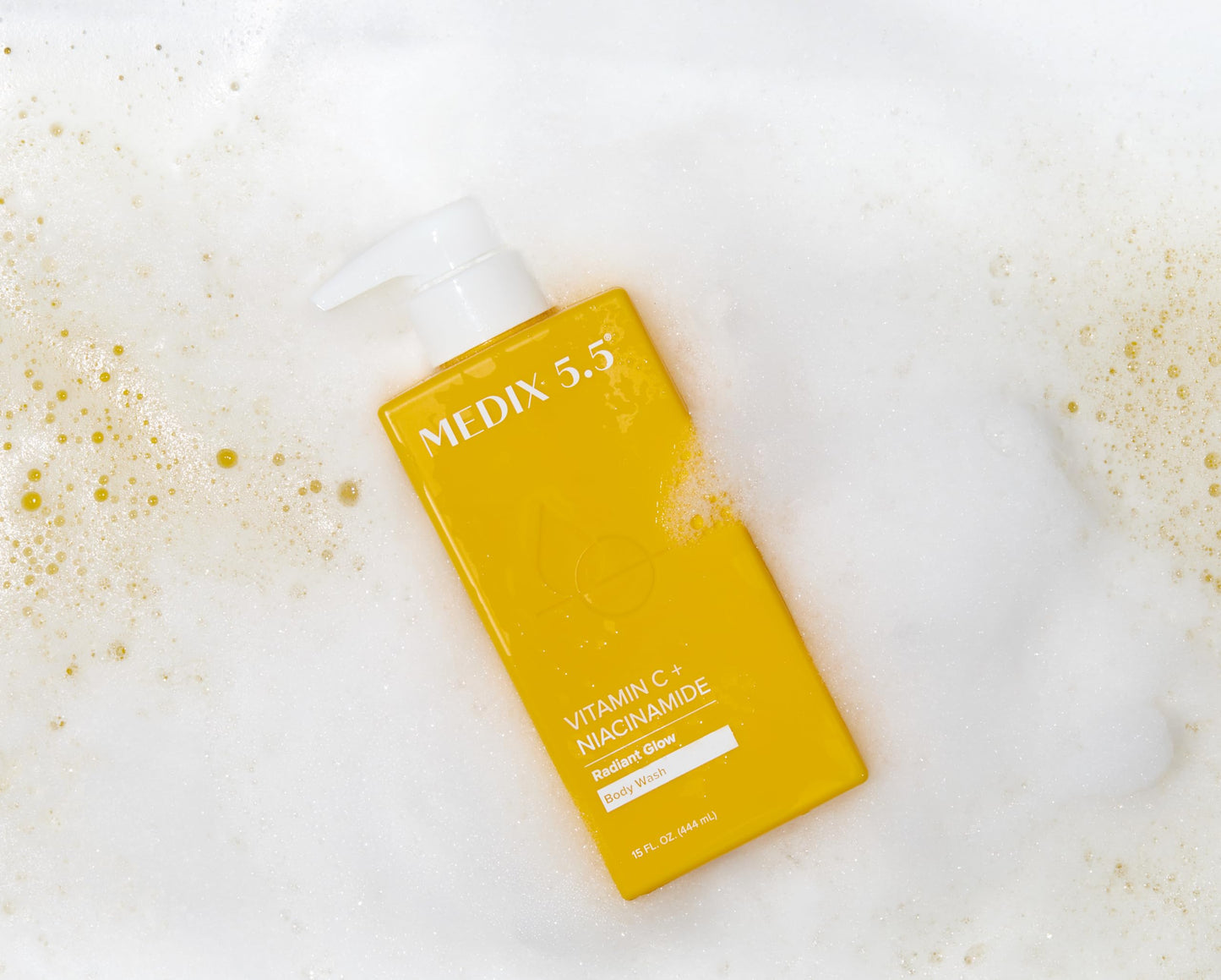 Medix 5.5 Radiant Glow Vitamin C Body Wash with Niacinamide — 15oz