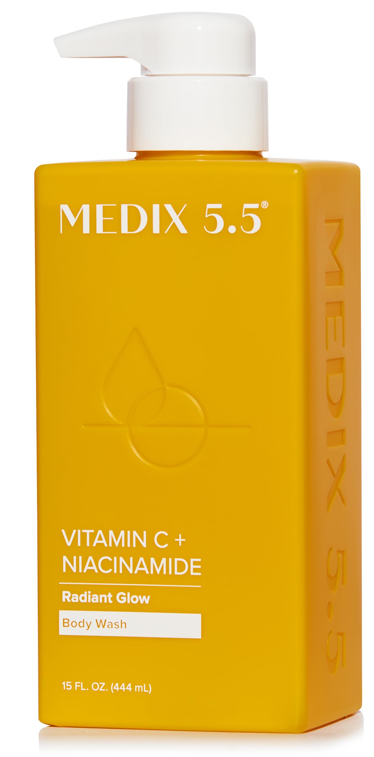 Medix 5.5 Radiant Glow Vitamin C Body Wash with Niacinamide — 15oz
