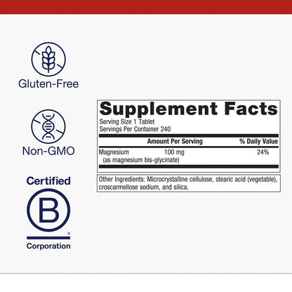 Metagenics Magnesium Glycinate – Sleep, Stress & Muscle Support