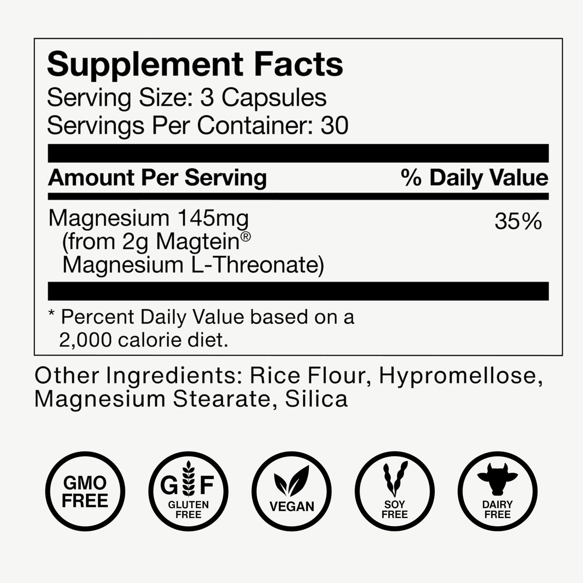 Momentous Magtein Magnesium L-Threonate – Brain & Sleep | 30 Servings - Calm Era