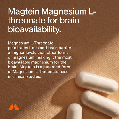 Momentous Magtein Magnesium L-Threonate – Brain & Sleep | 30 Servings - Calm Era