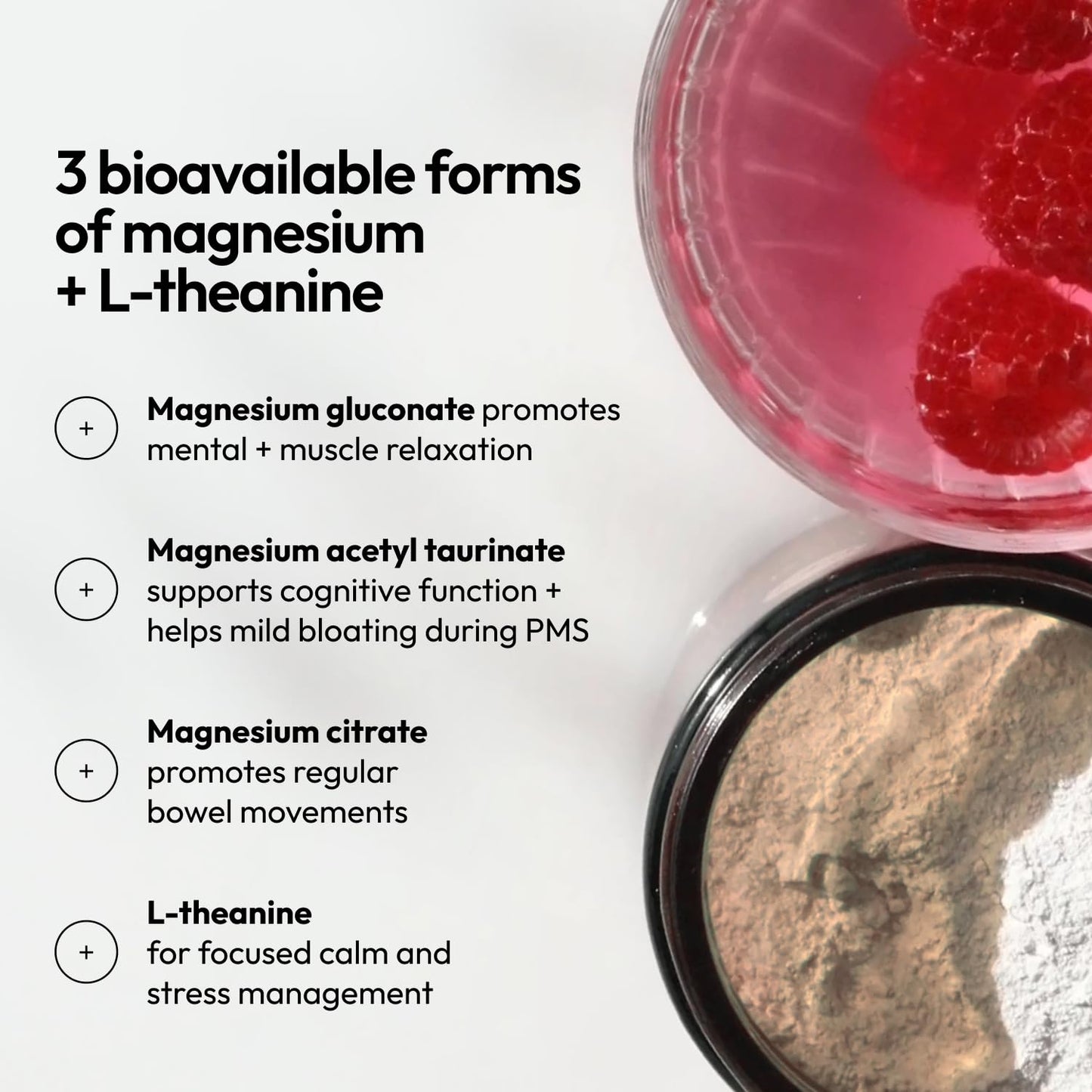 Moon Juice Magnesi-Om Magnesium Powder with L-Theanine – Rest, Relaxation & Regularity | Vegan, Non-GMO, Sugar-Free