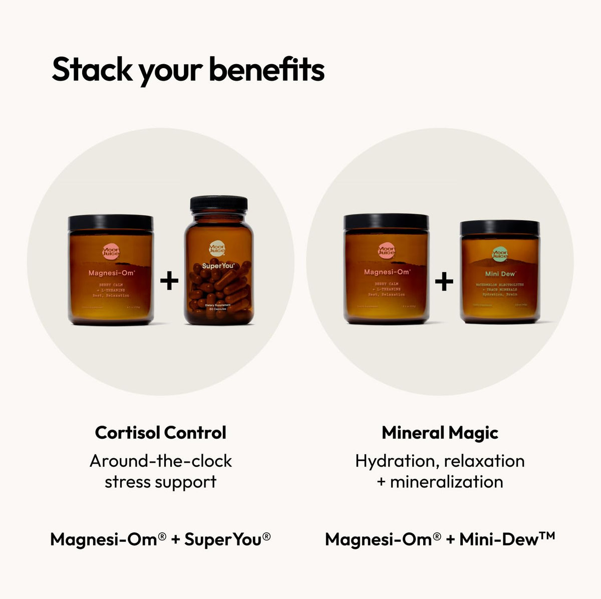 Moon Juice Magnesi-Om Magnesium Powder with L-Theanine – Rest, Relaxation & Regularity | Vegan, Non-GMO, Sugar-Free - Calm Era