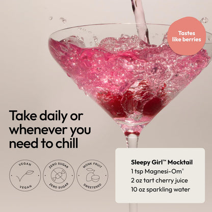 Moon Juice Magnesi-Om Magnesium Powder with L-Theanine – Rest, Relaxation & Regularity | Vegan, Non-GMO, Sugar-Free - Calm Era