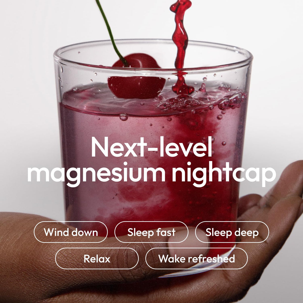 Moon Juice Sleepy Magnesi-Om – Magnesium Sleep Support with L-Theanine & Plant-Based Melatonin (Cherry, 35 Servings) - Calm Era