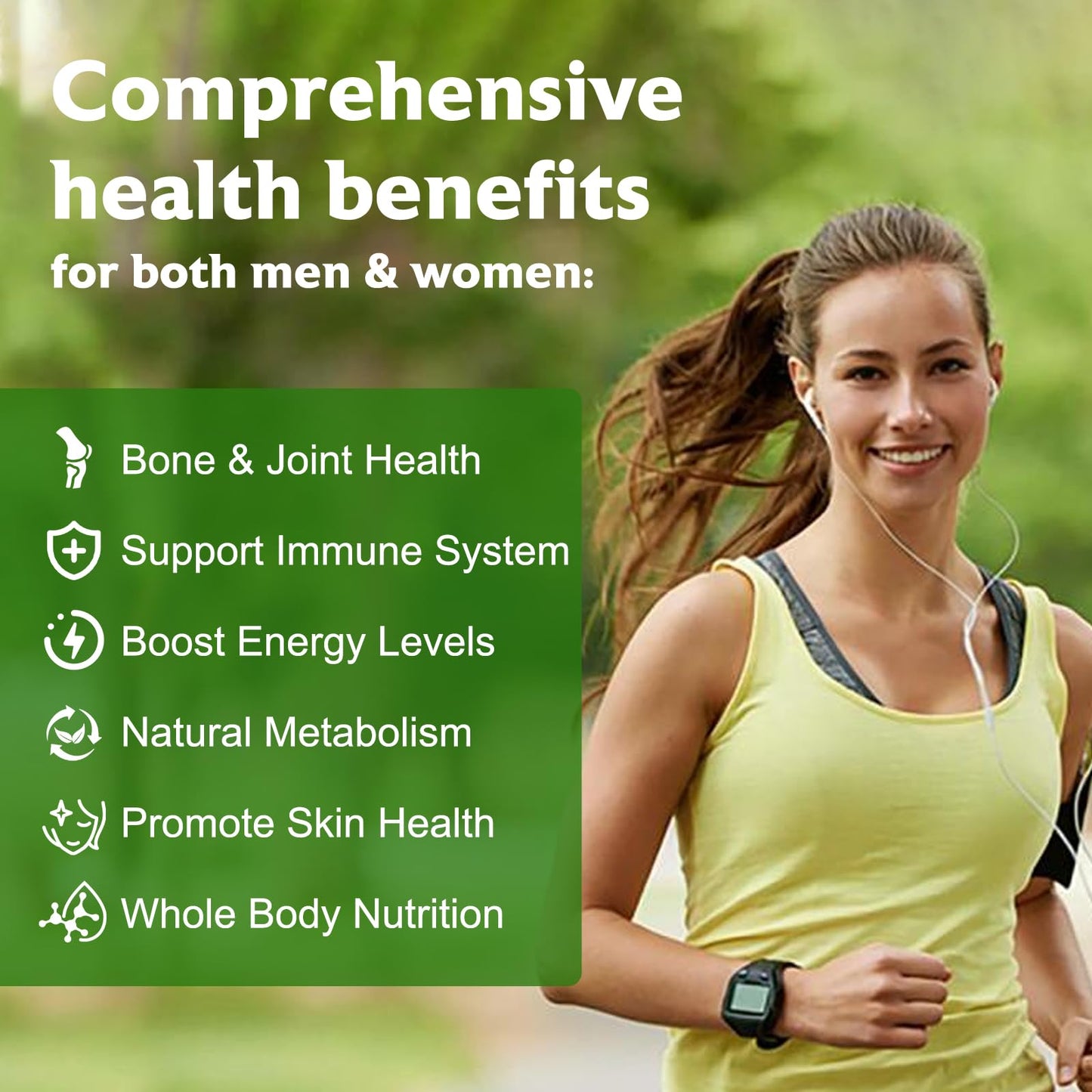 Balincer Moringa Powder Capsules 800mg | 240 Vegan Capsules