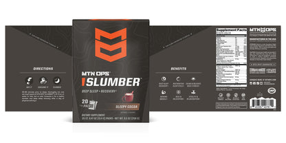 MTN OPS Slumber – Sleep Aid for Deep Sleep & Muscle Recovery 20 Servings