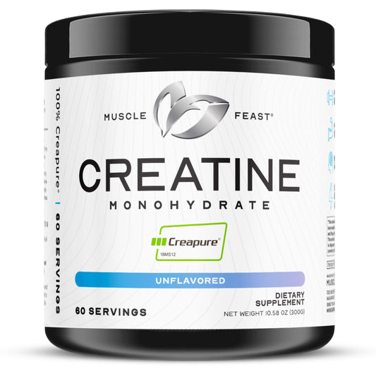 Muscle Feast Creatina Creapure sin sabor – 300g